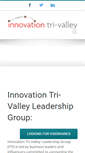 Mobile Screenshot of innovationtrivalley.org